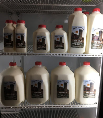 Raw Milk- pint quart gallon